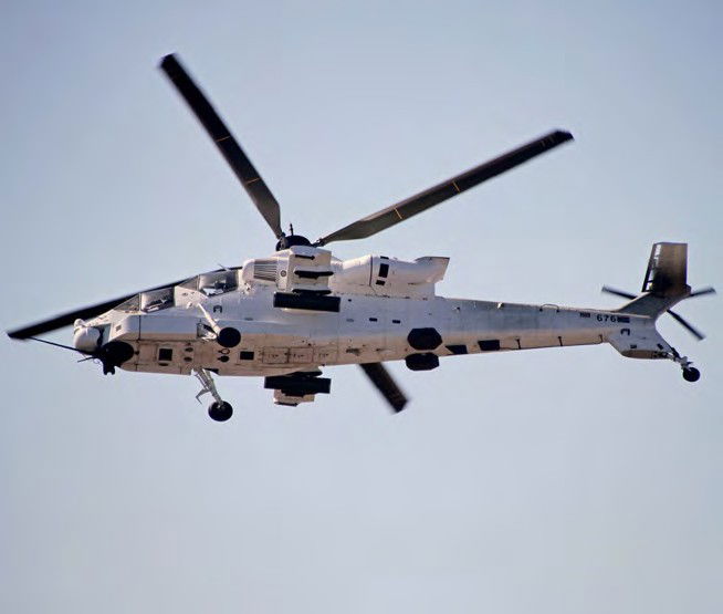 Rooivalk displays at Durban