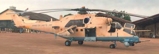 New helicopters delivered to Mali