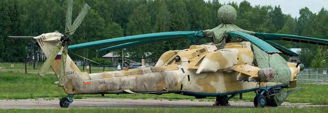 African Hind and Havoc training in Russia