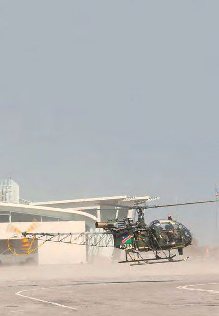 Interesting participants in Exercise Blue Kunene