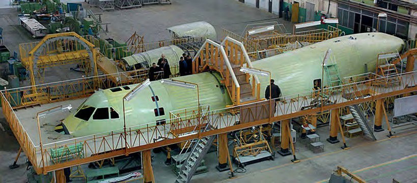 Fuselage Join of First Il-112V