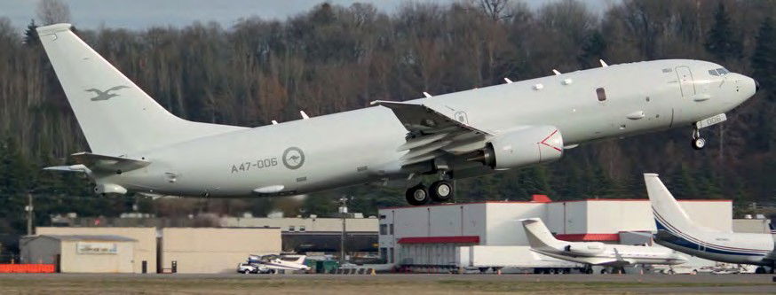 Sixth RAAF P-8A prepares for delivery