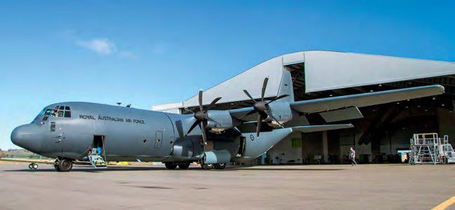 Last RAAF C-130J repainted in new colours