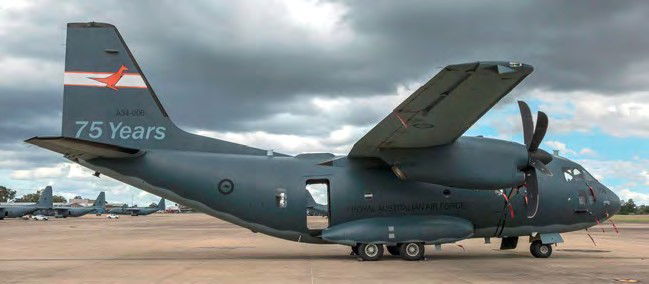 No 35 Squadron C-27J celebrates anniversary