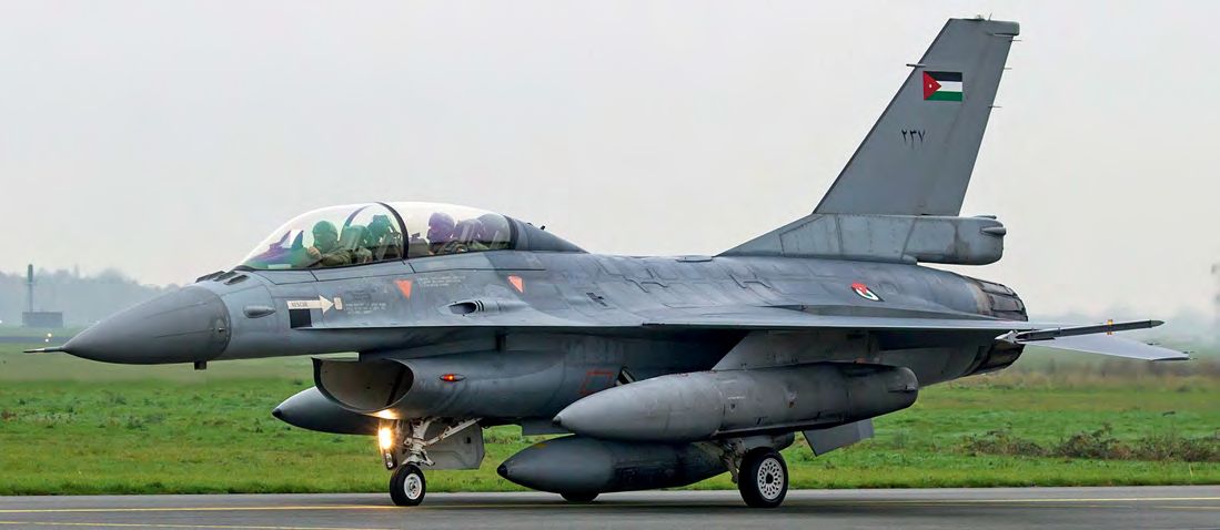 More ex-RNLAF F-16s delivered to Jordan