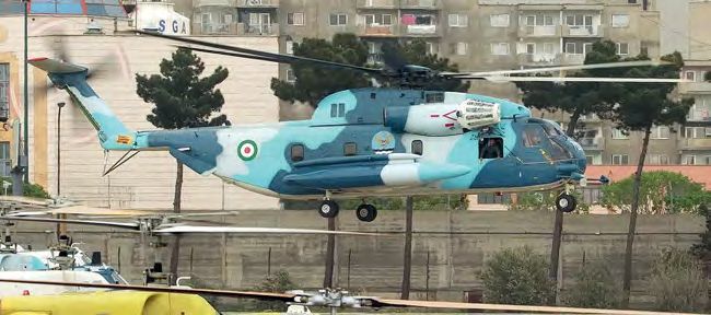 Iranian RH-53D flies after 37 years