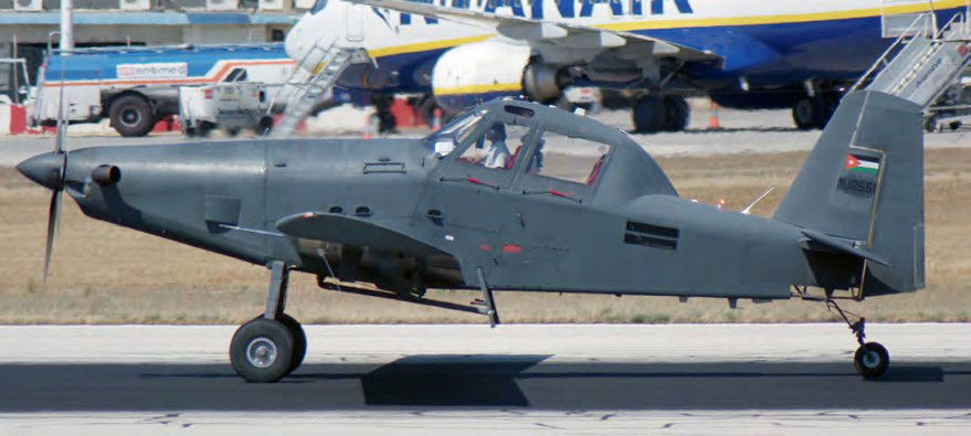 Jordanian Air Tractor returns to US