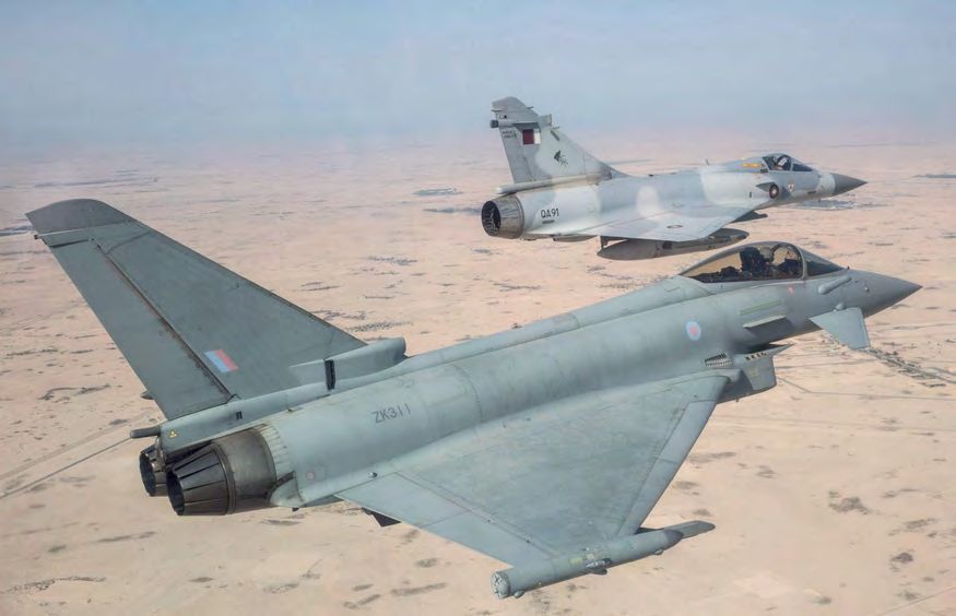 Qatar buys Typhoon and adds Rafales