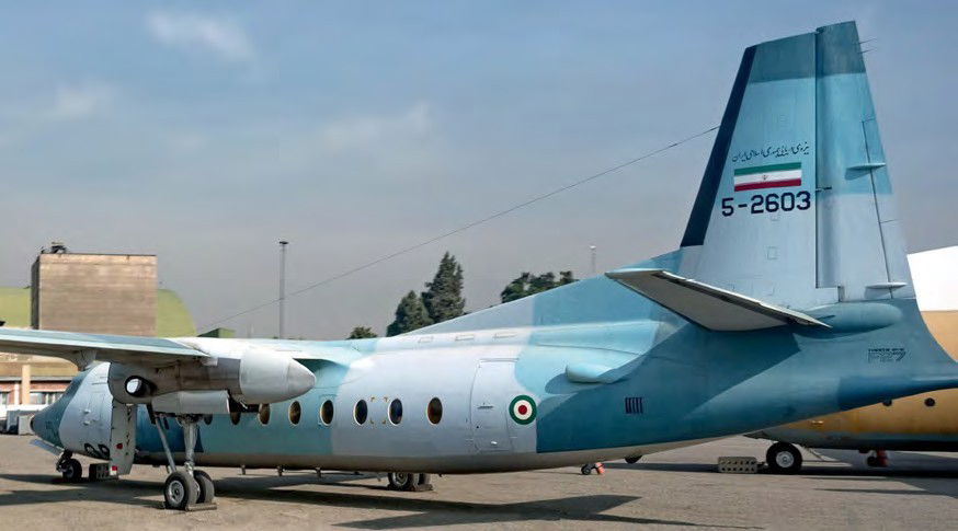 Second Iranian Navy F27 undergoes upgrade