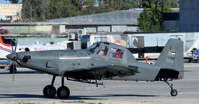 Jordanian AT-802U redelivered through Malta