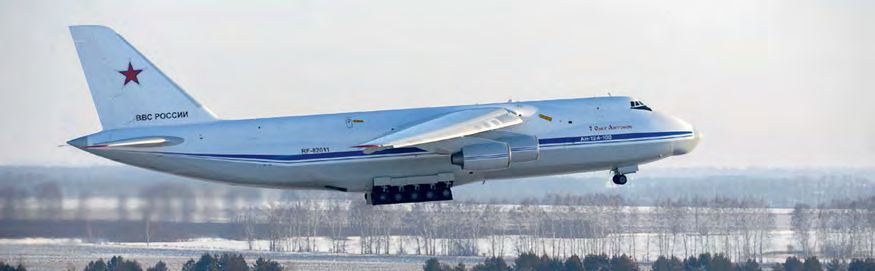 Upgraded Russian An-124-100 re-flown