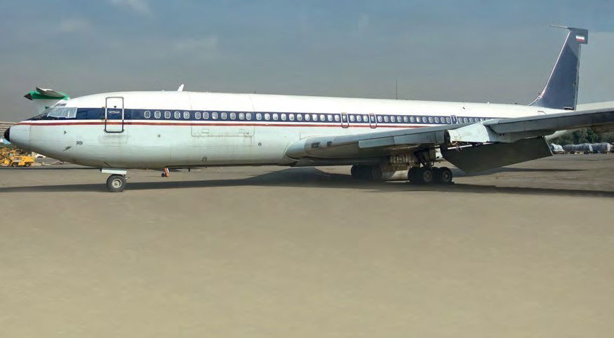 Iranian KC-707 begins overhaul