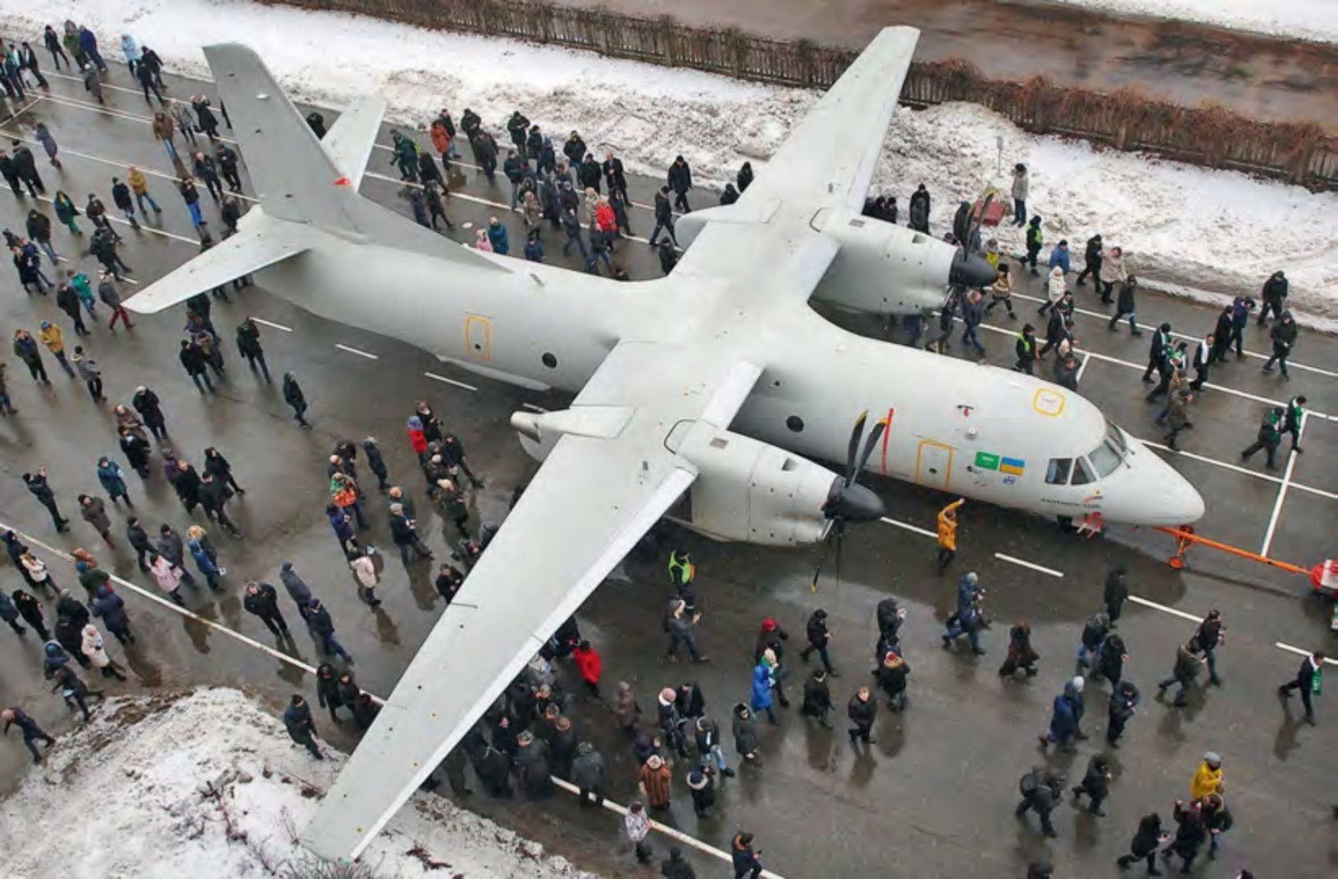 An-132D prototype rolled out