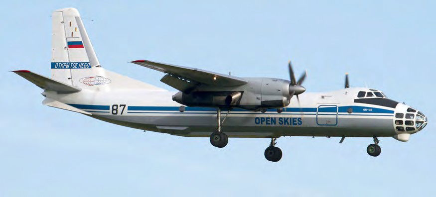 Open Skies An-30 in the UK