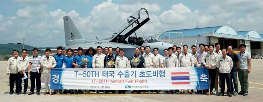 Thai T-50TH takes flight