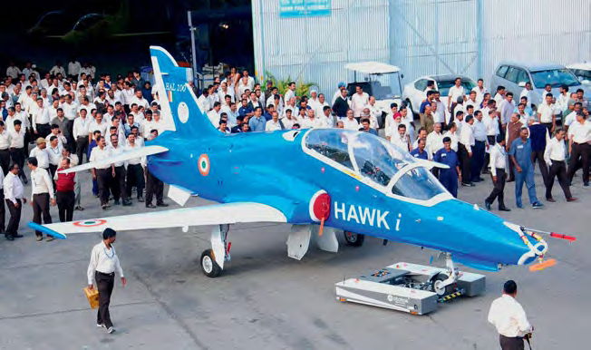 HAL unveils upgraded Hawk