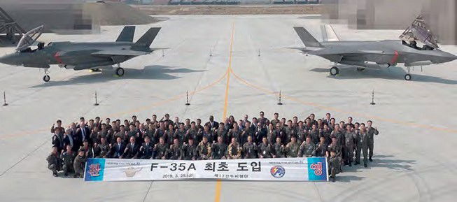 ROKAF F-35As arrive in South Korea