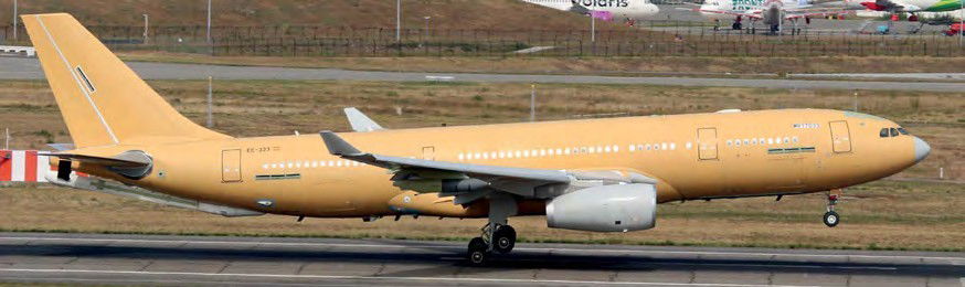 Singaporean MRTT under test in France