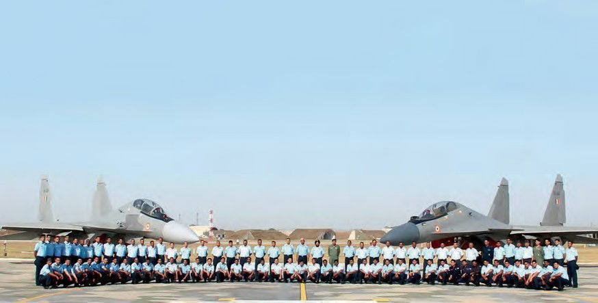 New Indian Su-30MKI squadron