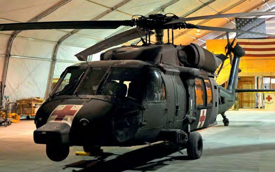 New ‘Dust-Off’ Hangar at Bagram