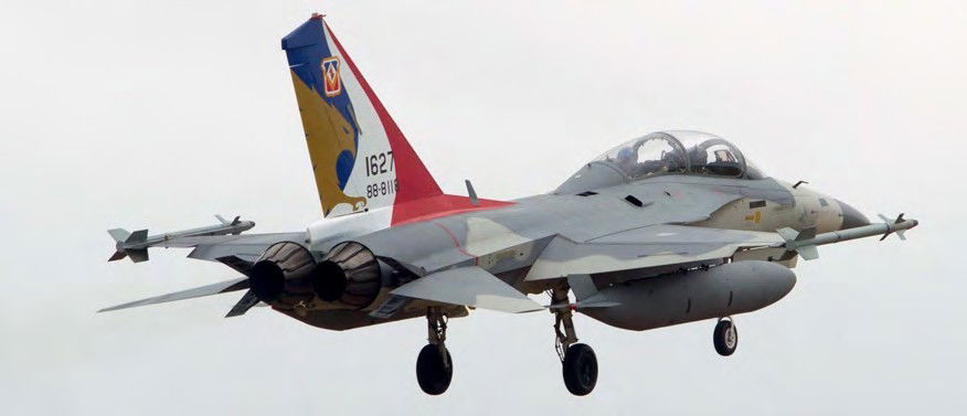 Specially marked F-CK-1D at Hsinchu