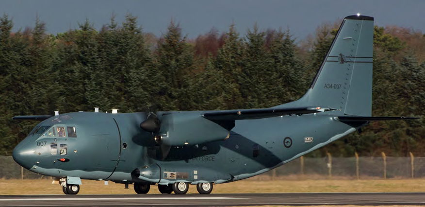RAAF Spartan in Scotland