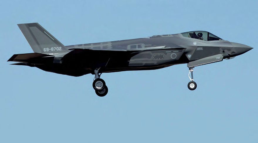 JASDF pilot flies first F-35 mission