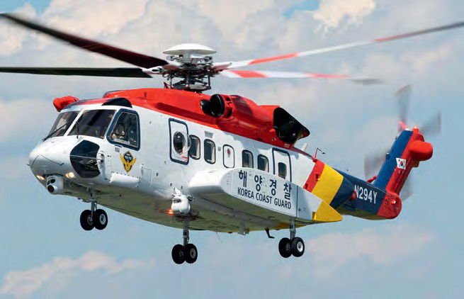 Second Korea Coast Guard S-92 delivered