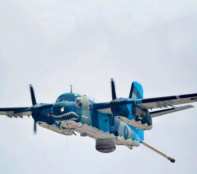 Final flight of last ROCAF S-2T