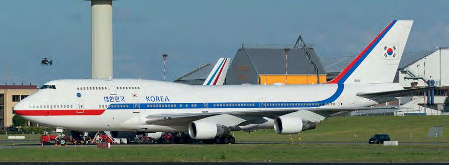 ‘South Korea Air Force One’ in Europe