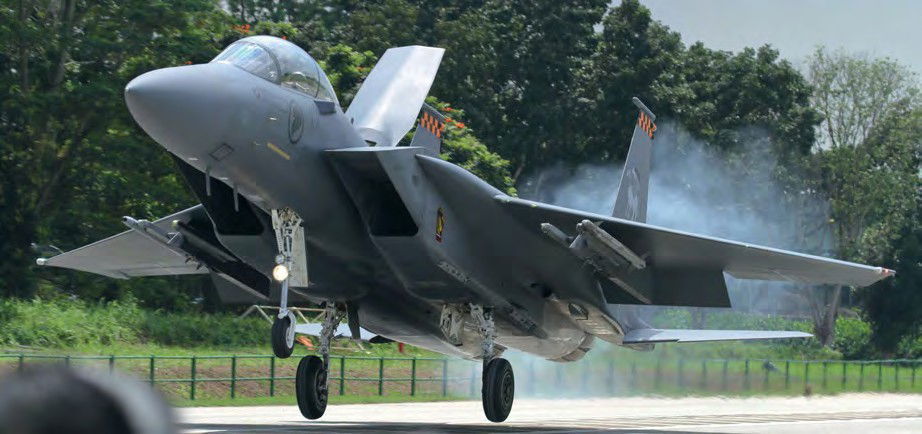 Singapore Road-Runway Exercise