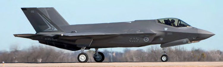 First flights for fourth and fifth RAAF F-35s