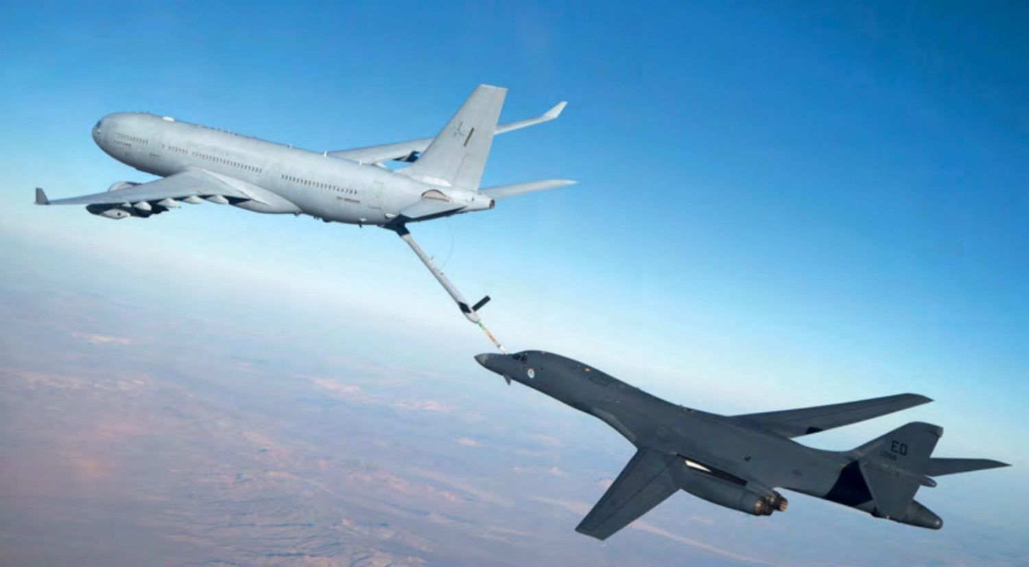 RAAF KC-30A refuels ‘Bone’