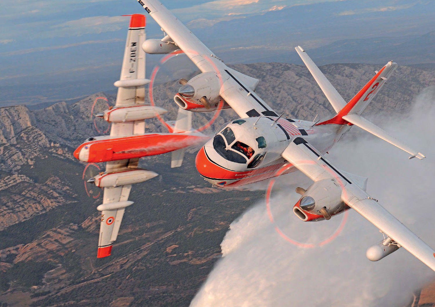 FIGHTING FIRE FROM ABOVE