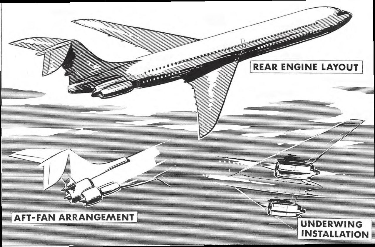 The proposals to develop a double-deck VC10