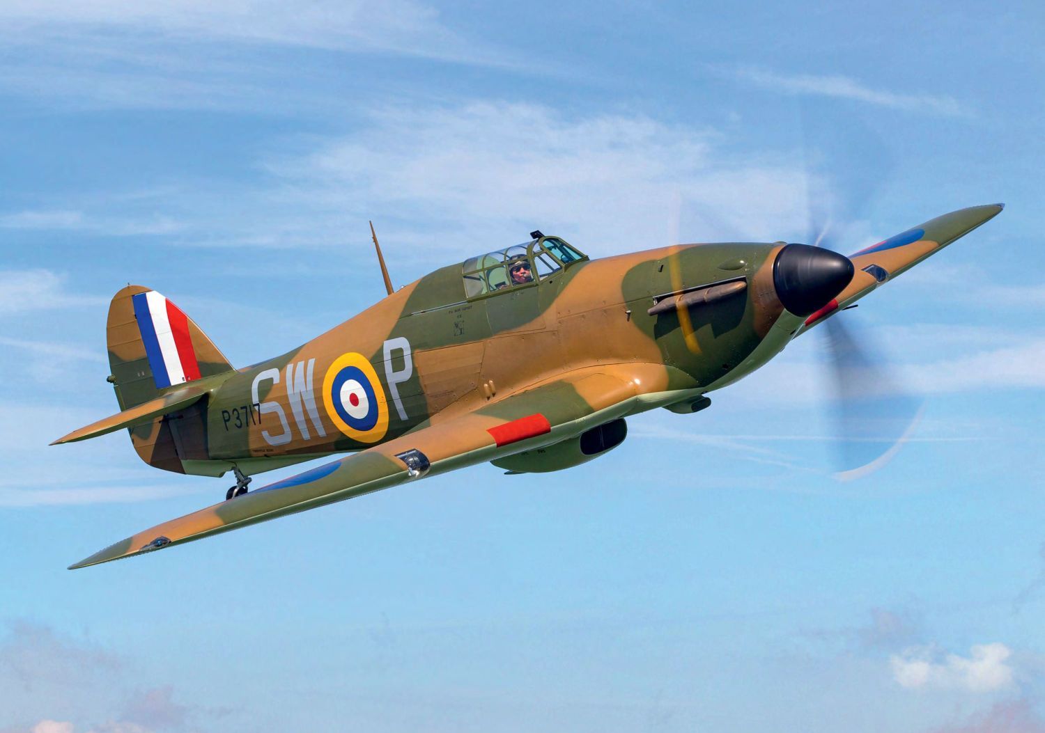 Battle of Britain Hurricane returns to the sky