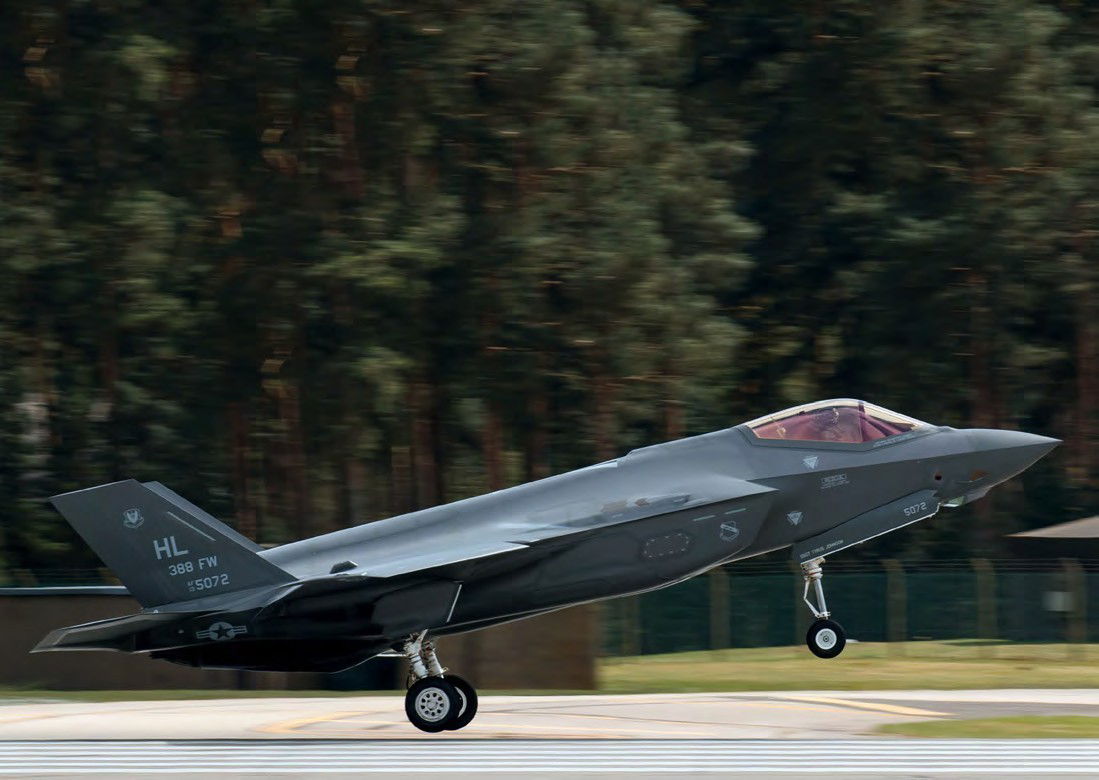 USAF F-35As deploy to Lakenheath