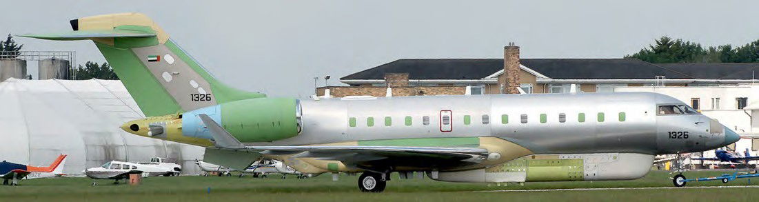 UAE special mission Global 6000 breaks cover