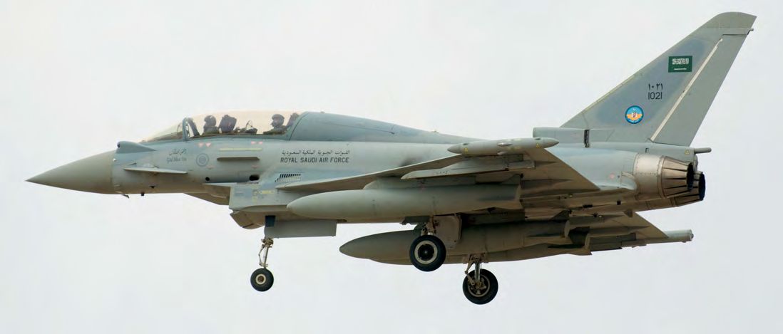 Red Flag debut for Saudi Typhoon