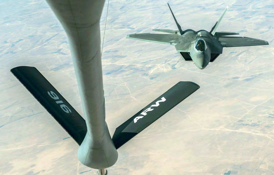 F-22s ‘chase off’ Russian Su-25s in Syria