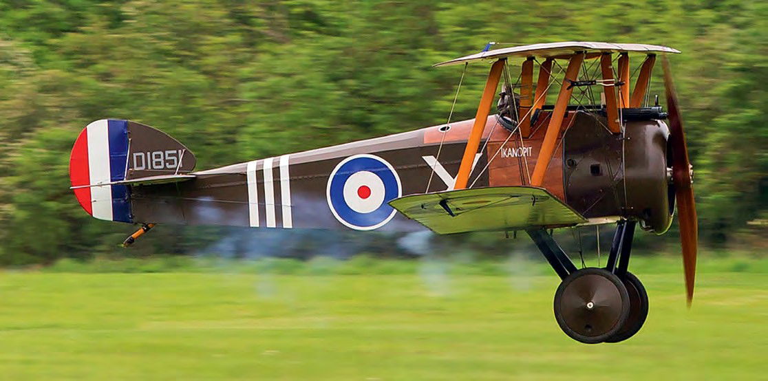 Shuttleworth Camel flies