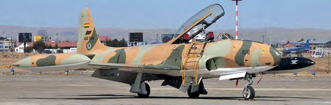Final military T-33s retired in Bolivia