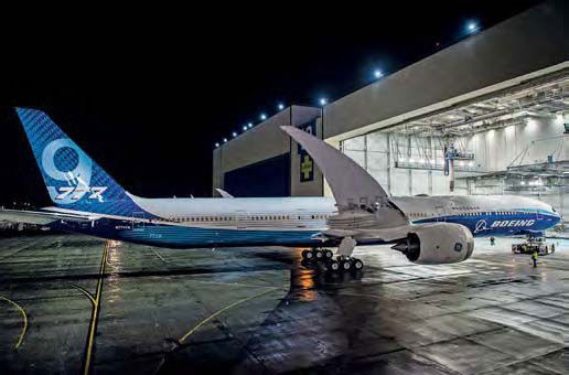 Boeing 777X roll out