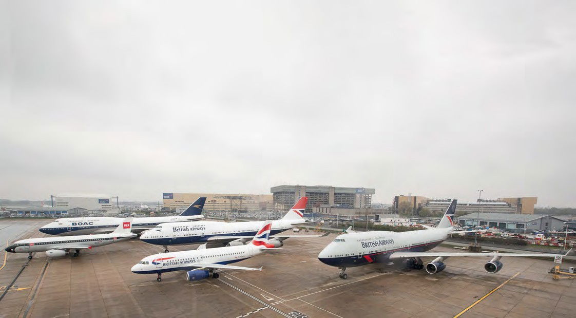 BA Showcases Heritage Retrojets