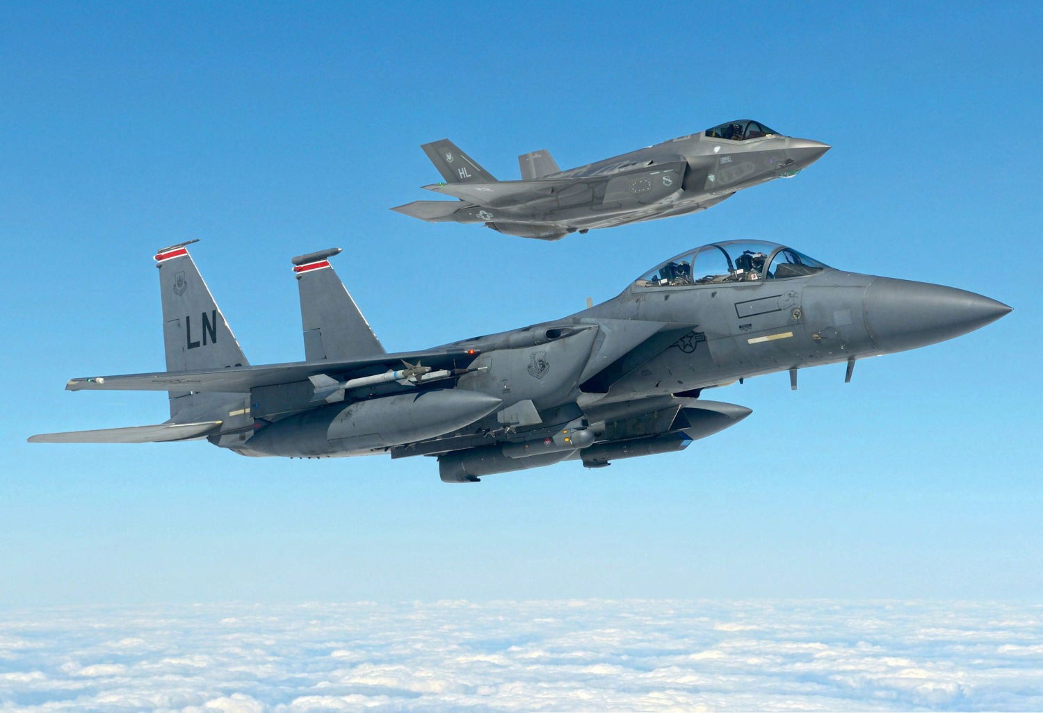 LIGHTNINGS AT LAKENHEATH