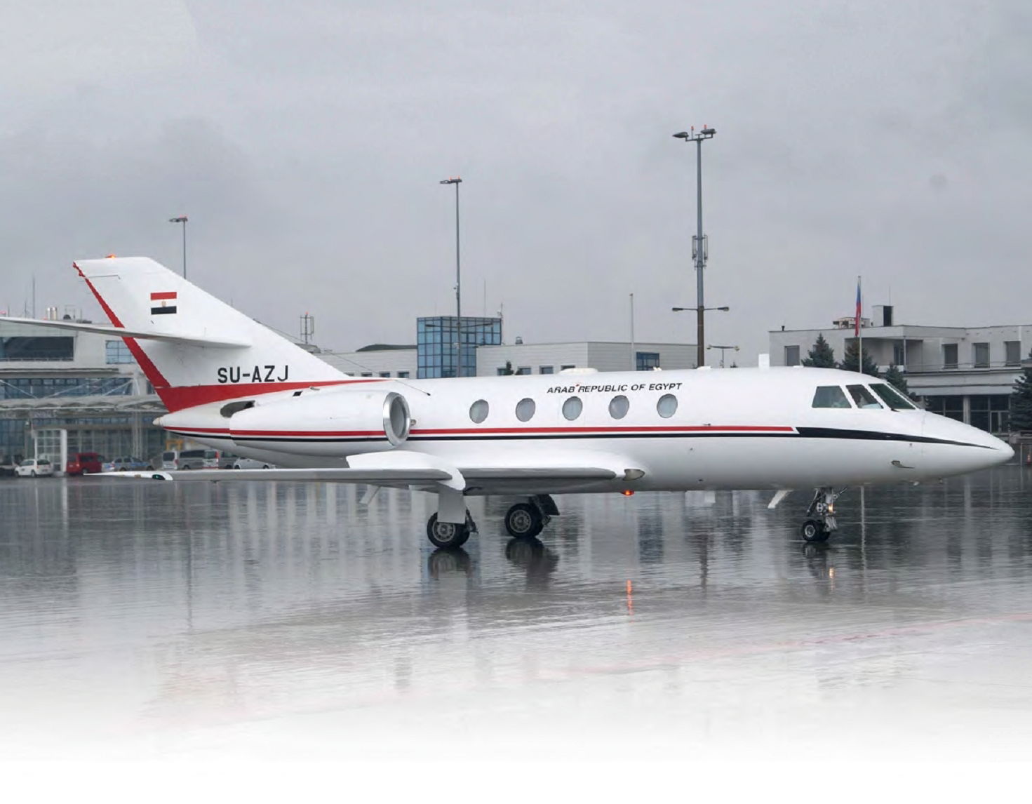 Egyptian VIP jets visit Europe