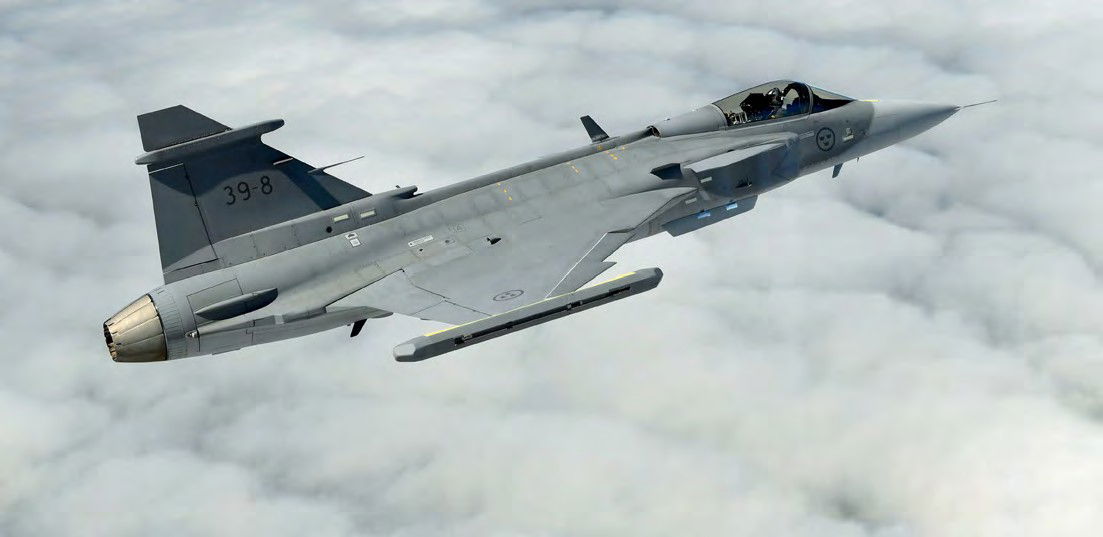 Gripen E goes supersonic