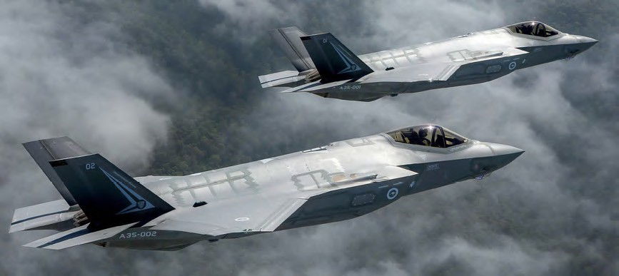 Lightning II debuts in Australia