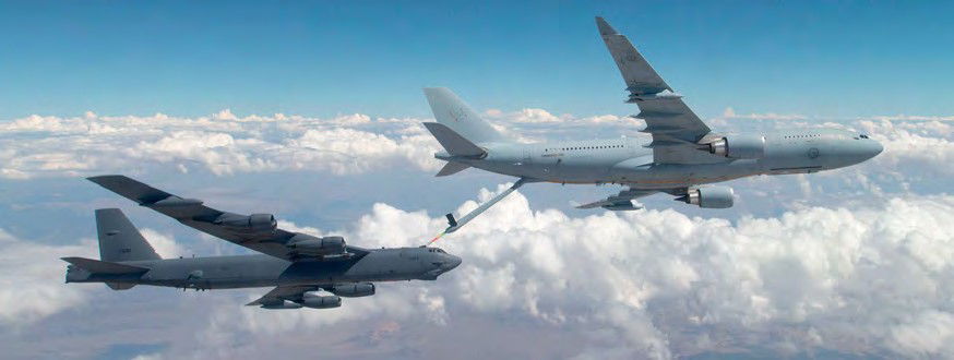 RAAF KC-30A refuels B-52H