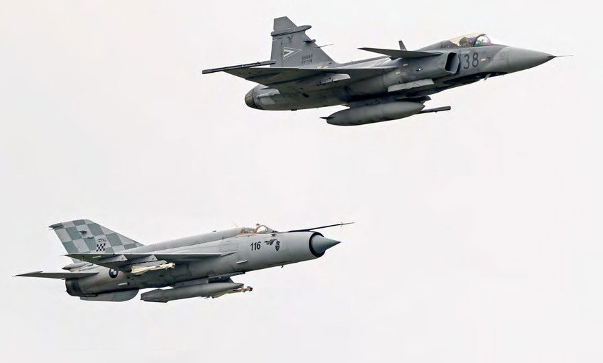 Gripen presented in Croatia